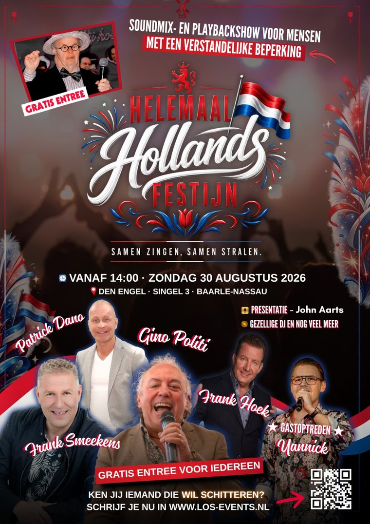 Poster van Helemaal Hollands bij Den Engel